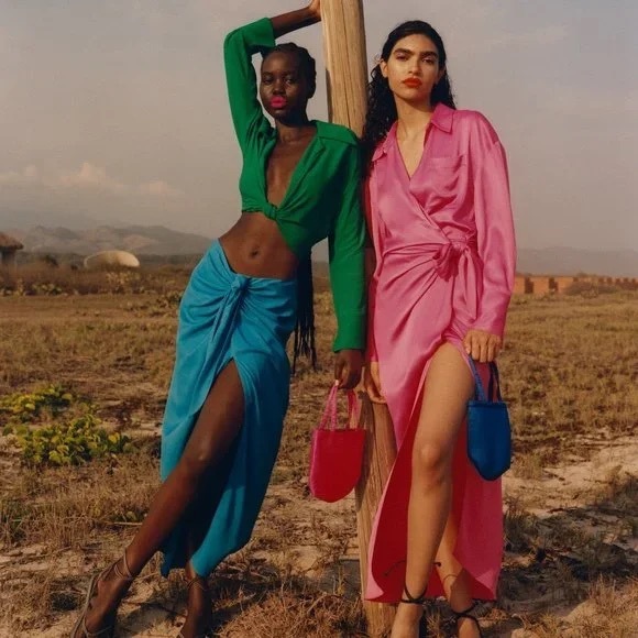 Zara Limited Edition Midi Shirt Dress Fuchsia - Picture 4 of 12